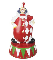 Preziosa Home Jolly Weihnachtsdekoration 13 x 13 x 25 cm Polyresine Rot Geschenkbox