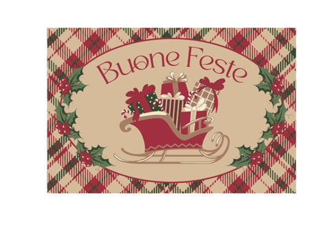preziosa home preziosa home zerbino natale ass cocco antiscivolo 40 x 60 cm rettangolare 1 pz ean 8050264156496