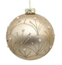 preziosa luxury home preziosa luxury home sfera natale in vetro con decori microperline d 10 cm oro ean 8050264116445