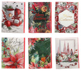 regalo italiano regalo italiano biglietto auguri di natale con busta 15 x 20 cm ass 1 pz ean 8057586058385