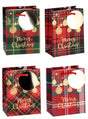 regalo italiano regalo italiano busta regalo di natale carta ass 12 x 7 cm h 15 cm multicolor 1 pz ean 8057586137738