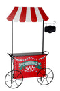 regalo italiano regalo italiano carretto di natale 149 x 39 cm h 213 cm in ferro rosso ean 8057586151796