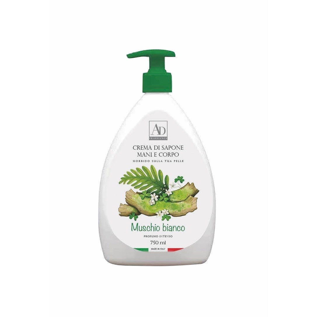 regalo italiano regalo italiano crema di sapone 750 ml muschio bianco ean 8021785826939