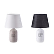 regalo italiano regalo italiano lampada da tavolo ceramica trey ass d 25 cm h 38 cm lampada decorativa moderna per interni 1 pz ean 8057586004887