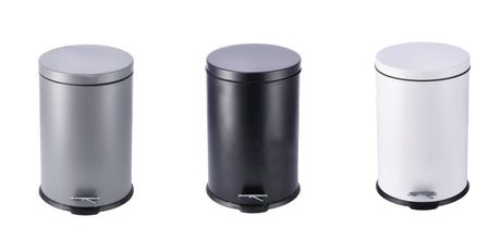 regalo italiano regalo italiano pattumiera ass h 46 cm d 30 cm bianco nero grigio 1 pz ean 8057586033535