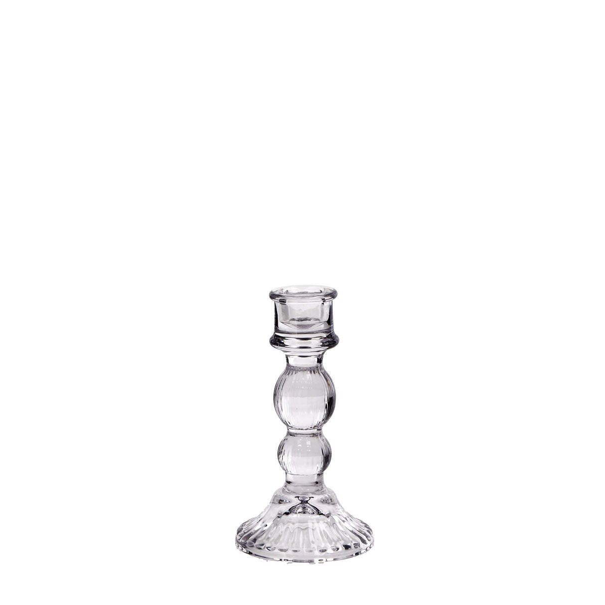 regalo italiano regalo italiano portacandela emile d 8 cm h 15 cm vetro ean 8057586201484