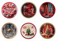 regalo italiano regalo italiano sottopiatto merry christmas natale tondo plastica d 33 cm ass multicolor 1 pz ean 8057586115118