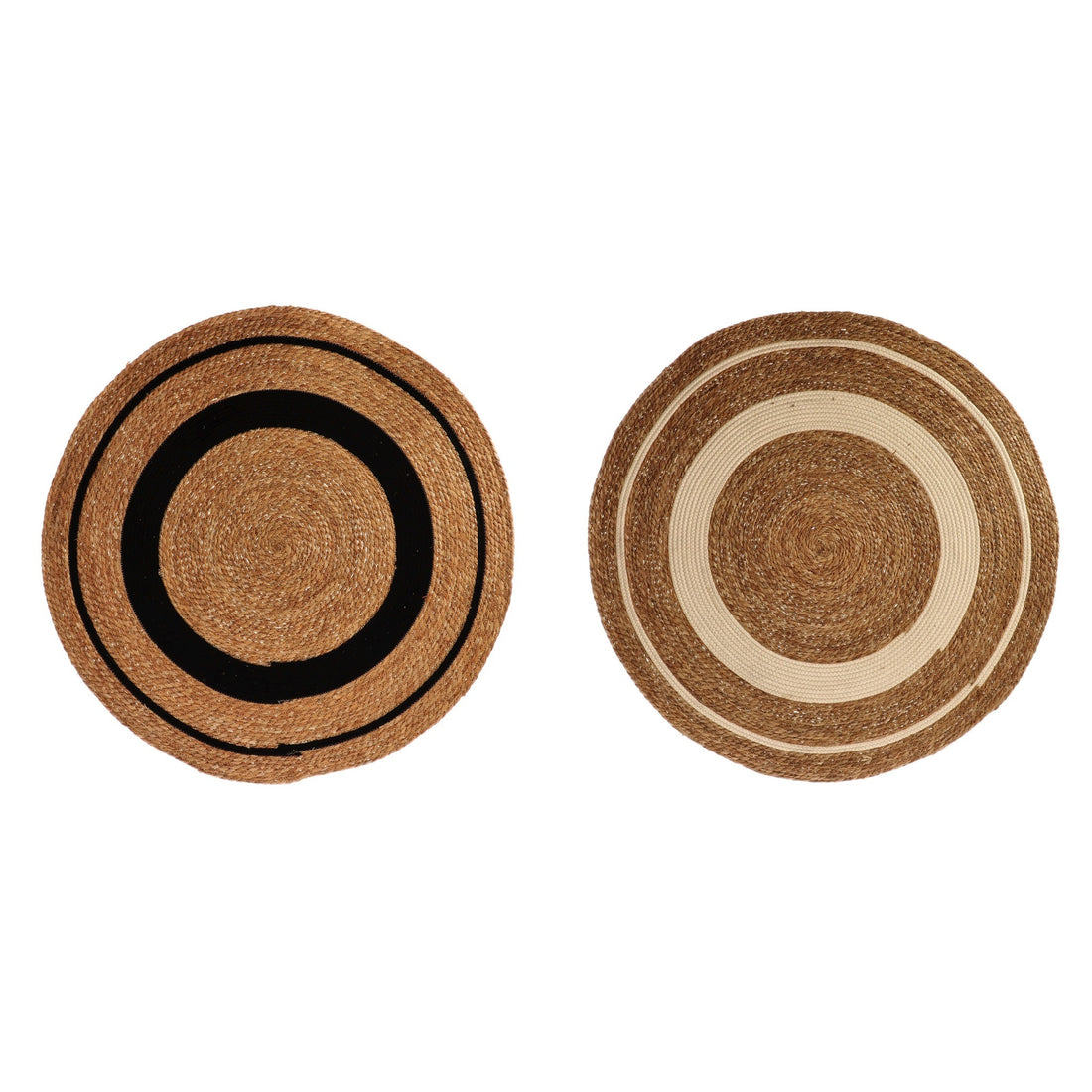 regalo italiano regalo italiano tappeto rotondo in alga e cotone ass d 150 cm tappeto naturale intrecciato 1 pz ean 8057586038301