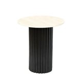 regalo italiano regalo italiano tavolino ferro e ceramica crema d 36 cm h 40 cm tavolino design moderno arredo casa ean 8057586189515