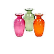 regalo italiano regalo italiano vaso in vetro miles d 75 cm h 135 cm 3 colori assortiti ideale ideale bomboniera 1 pz ean 8057586208087