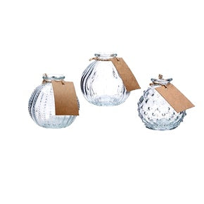 regalo italiano regalo italiano vaso in vetro trasparente d 9 cm h 9 cm 1 pz ideale per bomboniere ed eventi ean 8057586081369