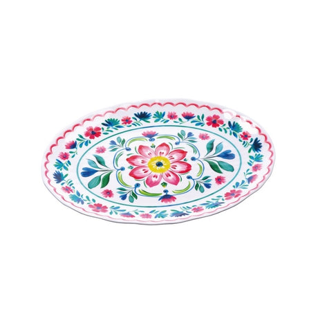 regalo italiano regalo italiano vassoio ovale glen in melamina 40 x 30 cm h 3 cm multicolor ean 8057586160781