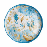 Ad Trend Rundes Melamin-Tablett Shell D 40 Cm H 2 Cm Blau 1 Stk.