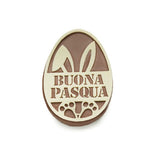 sal de riso sal de riso ovetto di pasqua al cioccolato latte e gianduja 75 gr ean 8057622371584