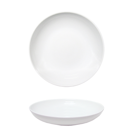 saturnia saturnia piatto fondo d 22 cm h 42 cm porcellana siviglia bianco ean 8003342022992