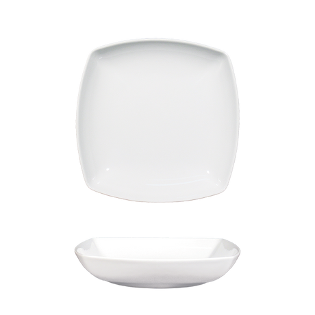 saturnia saturnia piatto fondo quadro l 21 cm h 45 cm diag 245 cm porcellana tokio bianco ean 8003342022169