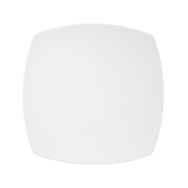 saturnia saturnia piatto portata quadro l 31 cm h 35 cm diag 37 cm porcellana tokio bianco ean 8003342022282