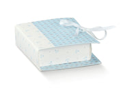 Scotton Scatola Book Portaconfetti 70 x 60 x 25 mm Bloom Blau 10 St.