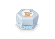Scotton Sechseck-Schachtel Little Bear 60 x 40 mm Blau 10 Stück
