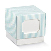 Scotton Fleur Box Millerighe Blau 70 x 70 x 70 mm 10 Stück