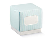 Scotton Fleur Schachtel Millerighe Blau 90 x 90 x 90 mm 10 Stk.