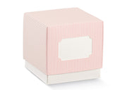 Scotton Fleur Box Millerighe Rosa 90 x 90 x 90 Mm 10 Stk