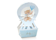 Scotton Heißluftballon-Schachtel 60 x 40 x 145 mm Little Bear Blau 10 Stk.