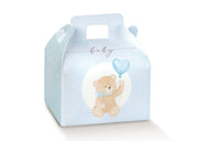 Scotton Kofferchen Süßigkeitenbehälter Little Bear 70 x 60 x 43 mm Hellblau 10er-Pack