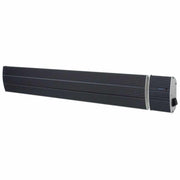SINED Calore Nero 1800 Radiatore a Infrarossi Per Esterno In Alluminio Da 1800w Nero