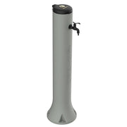 SINED Tritone Gartenbrunnen HDPE Taupe 100 cm