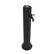 SINED Tritone Springbrunnen Gartenschmuck HDPE Schwarz 100 cm