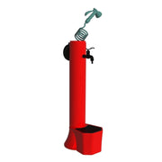 SINED Tritone Pro Gartenbrunnen Rot HDPE H100 Schlauch 7,5m
