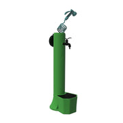 SINED Tritone Pro Gartenbrunnen Grün HDPE mit 7,5 m Schlauch