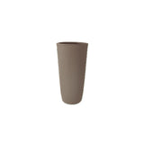 Arreda con il vaso colonna TeraPlast Dafne 50 Cappuccino, resina riciclabile Ø50×H99 cm, 46 lt, indoor/outdoor. Design slanciato.