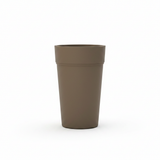Vaso da esterno TeraPlast Stem 65, resina Sand D 38× H65 cm, lampadina inclusa, UV e −30°/+60°C. Perfetto per spazi outdoor e ingressi ean-8051560045057