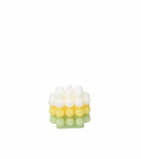 tognana tognana candela cilindro lux bubble h 8 cm verde ean 8056444412338