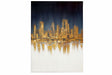 tognana tognana quadro 90 x 35 x 120 cm home decor brush blu gold ean 8056444356045