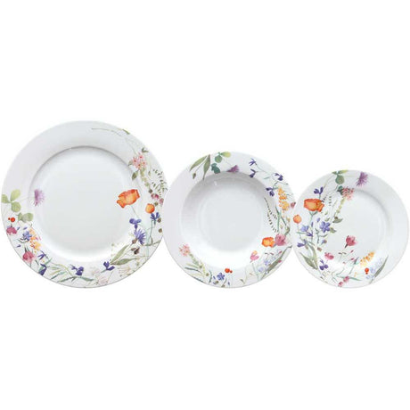 tognana tognana servizio tavola atollo flora 18 pz porcellana multicolor ean 8056444395891