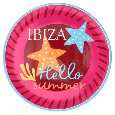 tognana tognana sottopiatto ibiza serving summer time 33 cm decorativo polipropilene fucsia ean 8056444536683