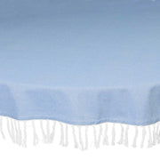 Tognana Tischdecke Chambray Textile Rund Ø 170 cm Blau