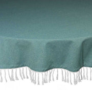 Tognana Tischdecke Chambray Textile Rund Ø 170 cm Grün