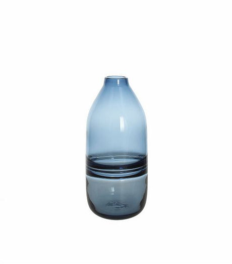 tognana tognana vaso bottiglia riga blu h 30 cm design atmosphere ean 8056444275506