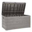 toomax toomax baule multiuso dolomiti 500 effetto legno contenitore in plastica resistente uv con pistoni pneumatici ean 8009371018739