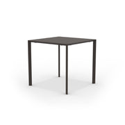 Vermobil Tisch Fox Selbstausgleichend Quadratisch 80 x 80 cm H 75 cm Bronze