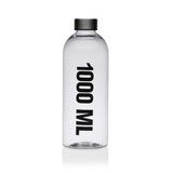 versa versa bottiglia 1 000 ml h 245 cm d 87 cm plastica scritta nera ean 8420327466532
