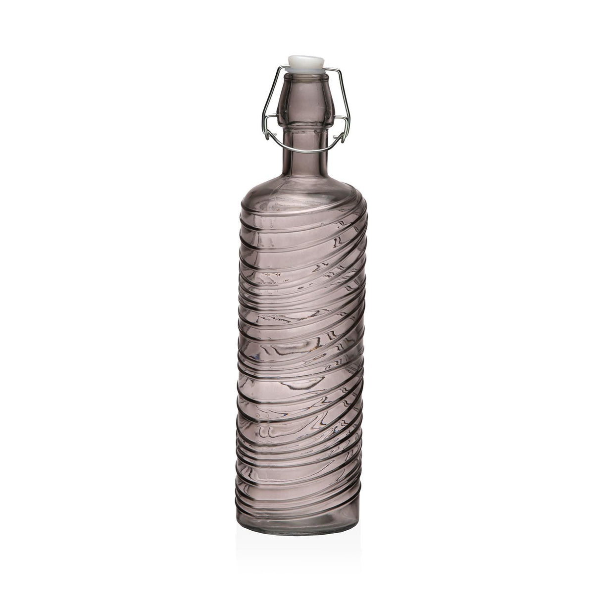 versa versa bottiglia vetro d 82 cm h 306 cm 1 000 ml grigia ean 8420327595942