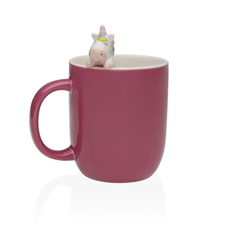 versa versa tazza unicorno 390 ml porcellana rosa ean 8420327588685