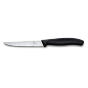Victorinox Steakmesser / Pizzamesser Klinge 11 cm Swiss Classic schwarzer Griff 1 Stk.