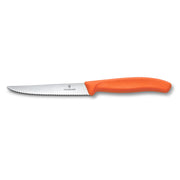 Victorinox Steakmesser / Pizzamesser Klinge 12 cm Swiss Classic Orange Griff 1 St.