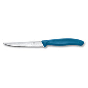 Victorinox Steakmesser / Pizzamesser Klinge 12 cm Swiss Classic Griff Blau 1 St.